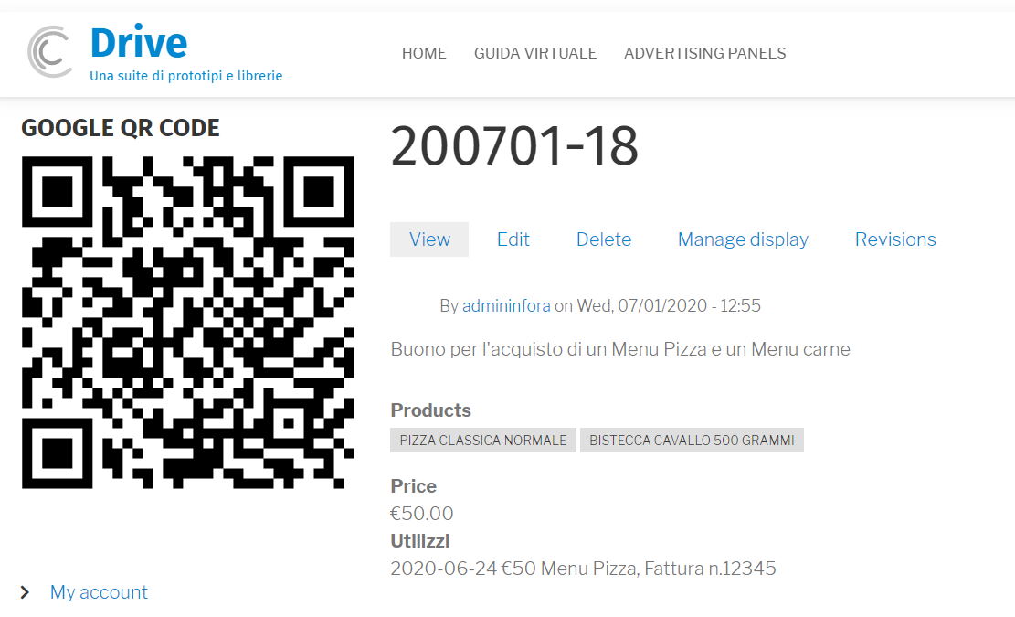 Digital Voucher