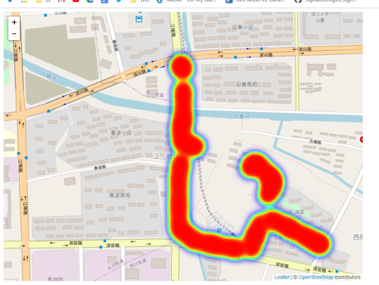 Internet HeatMap