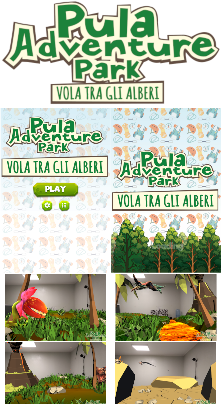 Logo Paro Avventura di Pula e screenshot app