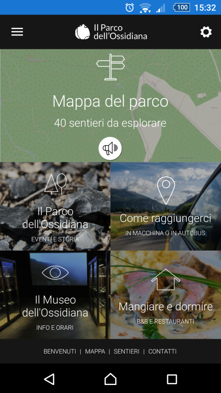 App Il Parco dell'Ossidiana