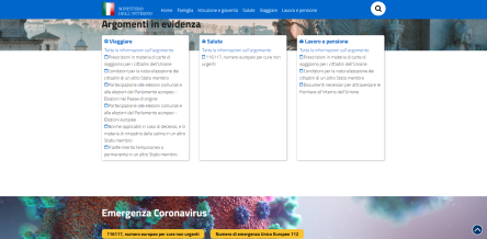 Single digital gateway - Ministero dell'Interno